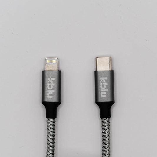Cablu USB-C la Lightning KBLU Essential pentru încărcare zilnică