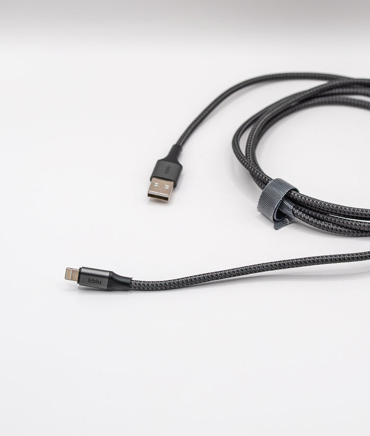 Conectori USB-A și Lightning KBLU Pro din aluminiu anodizat